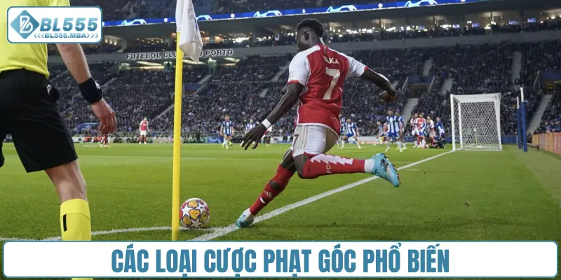 Các loại cược phạt góc trong cá độ 