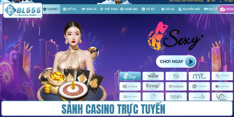 Casino trực tuyến – Giải trí kết hợp cơ hội nhận thưởng lớn