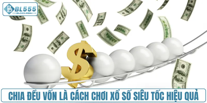 Chơi Xổ Số Siêu Tốc Hiệu Quả Nhất Với Lô Vip Mỗi Ngày 4 Chia đều vốn là cách chơi xổ số siêu tốc hiệu quả