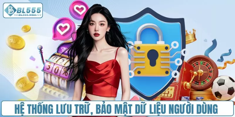 Hệ thống lưu trữ, bảo mật dữ liệu người dùng BL555