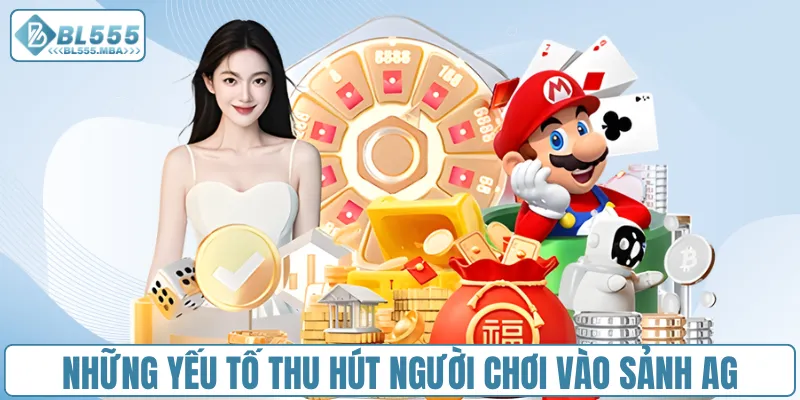 Sảnh Game AG – Trải Nghiệm Đỉnh Cao Giải Trí Thực Tế Nhất 3 Những yếu tố thu hút người chơi vào sảnh AG